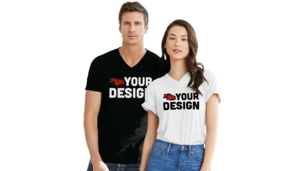 Custom V-Neck T-Shirts - Image 4